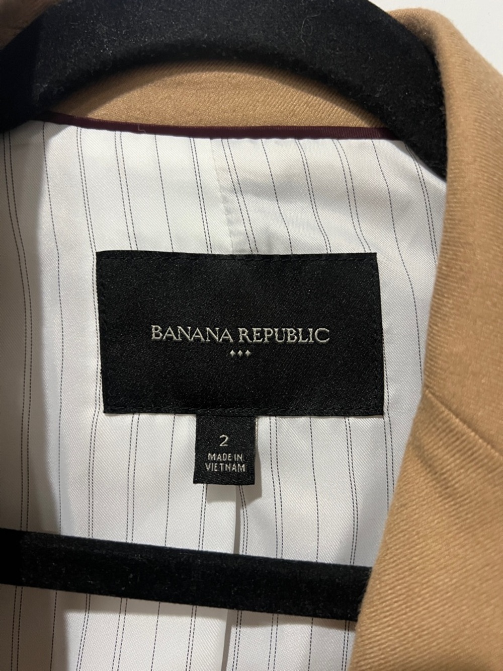 Banana Republic Women's Tan Blazer - Picture 2 of 4
